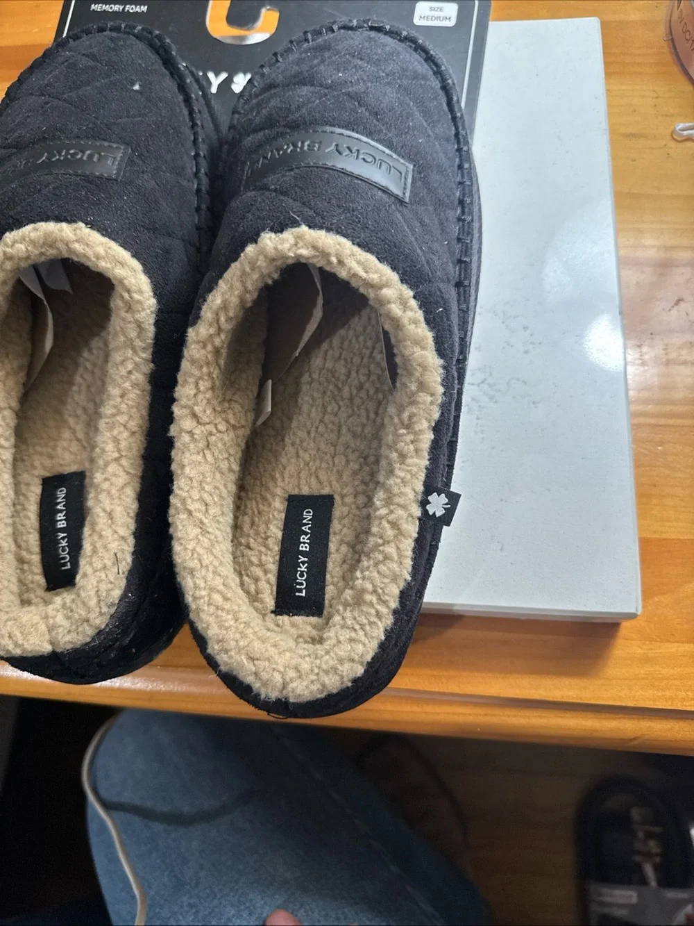 Lucky Brand quilted black